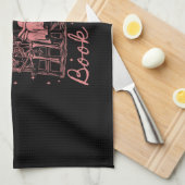 Spooky Reader Book Club D Red Geschirrtuch (Viertel Falte)