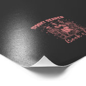 Spooky Reader Buchclub D Rot Fotodruck (Ecke)