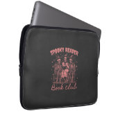 Spooky Reader Buchclub D Rot Laptopschutzhülle (Vorne Rechts)
