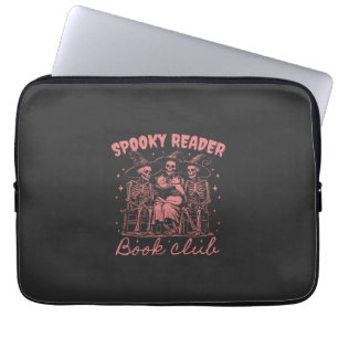 Spooky Reader Buchclub D Rot Laptopschutzhülle