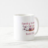 Spooky Readers Book Club Kaffeetasse (VorderseiteRechts)
