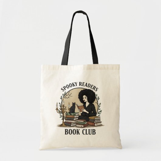Spooky Readers Book Club Tote Bag Tragetasche (Vorne)