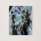Spooky Red Deer Stag Jigsaw Puzzle (Vertikal)