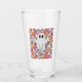 Spooky Retro Ghost Glas (Vorderseite)