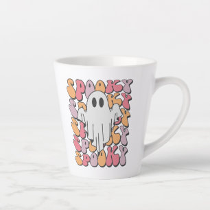 Spooky Retro Ghost Milchtasse