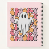 Spooky Retro Ghost Notizblock (Rückseite)