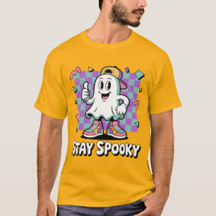 Spooky Retro Ghost T - Shirt bleibe   Vintage Aest