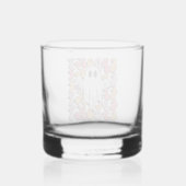 Spooky Retro Ghost Whiskyglas (Rückseite)