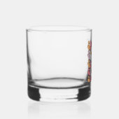 Spooky Retro Ghost Whiskyglas (Rechts)