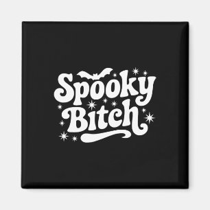 Spooky Retro Halloween Hexenko Zitat Sprichwort Ts Magnet