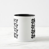 Spooky Retro Skull-Tasse Tasse (Zentrum)