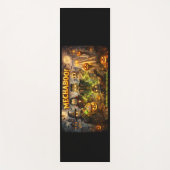 Spooky robot Halloween yoga mat de Yogamatte (Vorderseite)