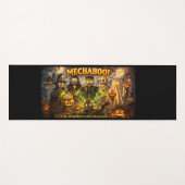 Spooky robot Halloween yoga mat de Yogamatte (Vorderseite (Horizontal))