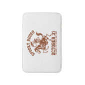 Spooky Rodeo Halloween 31. Oktober Badematte (Vorderseite Vertikal)