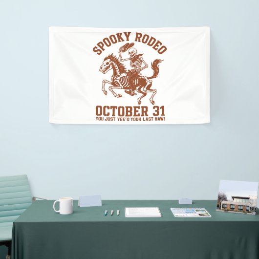 Spooky Rodeo Halloween 31. Oktober Banner (Messeveranstaltung)