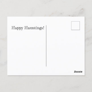 Spooky Saison 2022 Happy Hauntings Postkarte