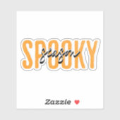 Spooky-Saison Aufkleber (Blatt)