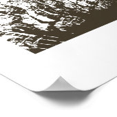 Spooky Saison Dekor, Wall Art Sofortdownload Poster (Ecke)