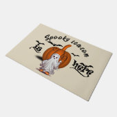 Spooky Saison ist hier lustig Fußmatte (Schrägansicht)