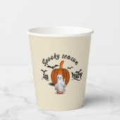 Spooky Saison ist hier lustig Pappbecher (Rückseite)