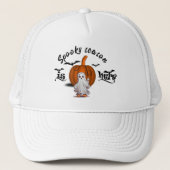 Spooky Saison ist hier lustig Truckerkappe (Vorderseite)