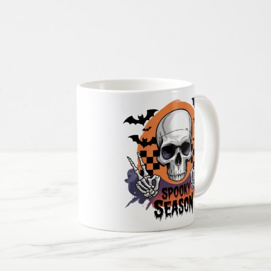 Spooky-Saison Kaffeetasse (VorderseiteRechts)