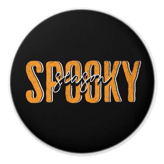 Spooky-Saison Keramikknauf (Vorderseite)