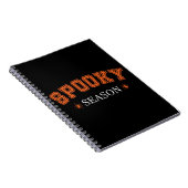 Spooky-Saison Notizblock (Rechte Seite)