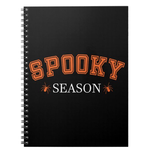 Spooky-Saison Notizblock (Vorderseite)