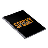 Spooky-Saison Notizblock (Rechte Seite)