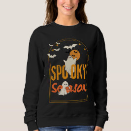 Spooky Saison Vintag Retro Halloween Geschenke Sweatshirt