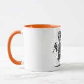 Spooky Scarecrow Tasse (Links)