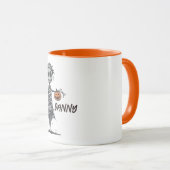 Spooky Scarecrow Tasse (VorderseiteRechts)