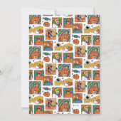 Spooky Scooby-Doo Mystery Machine zum Geburtstag Einladung (Rückseite)