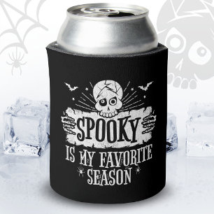 Spooky Season Beängstigend Skeleton Fledermäuse Ha Dosenkühler