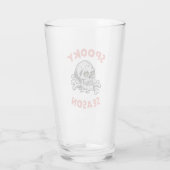 Spooky Season Beängstigend Skull Halloween Glas (Rückseite)
