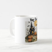 Spooky Season Coffee Cup. Kaffeetasse (Vorderseite Links)