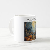 Spooky Season Coffee Cup. Kaffeetasse (Vorderseite Links)