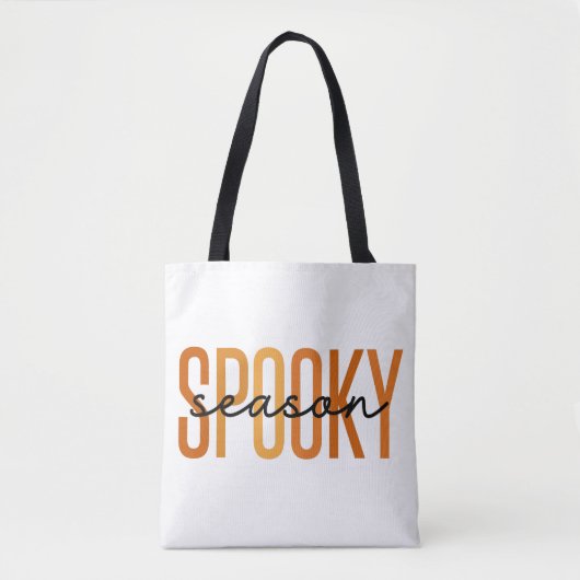 Spooky Season Fall Halloween Oktober Tasche (Vorderseite)