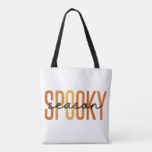 Spooky Season Fall Halloween Oktober Tasche (Rückseite)