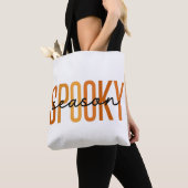 Spooky Season Fall Halloween Oktober Tasche (Von Nahem)