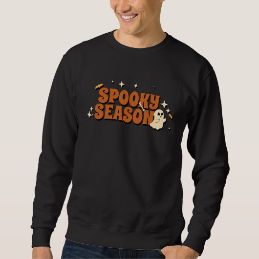 Spooky Season Fall & Halloween Sweatshirt (Vorderseite)