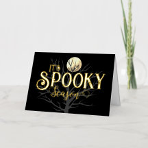Spooky Season-Folienkarte