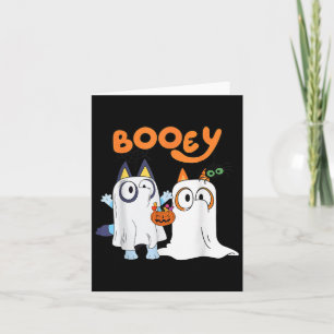 Spooky Season Funny Ghost Booey Halloween für Männ Karte