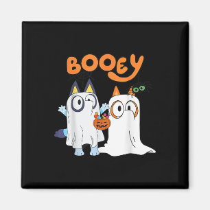 Spooky Season Funny Ghost Booey Halloween für Männ Magnet