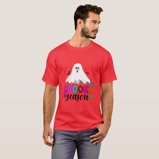 Spooky Season für Halloween Familie T-Shirt (Vorne ganz)