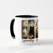 Spooky Season- Gespenster, Pumpkins & Cosy Frights Tasse (Vorderseite Links)
