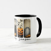 Spooky Season- Gespenster, Pumpkins & Cosy Frights Tasse (VorderseiteRechts)