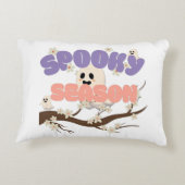 Spooky Season ghost Halloween accent Throw Pillow Dekokissen (Rückseite)