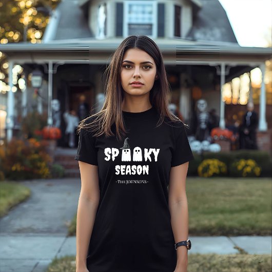 Spooky Season Ghost Shirt - Funny Halloween T-Shir